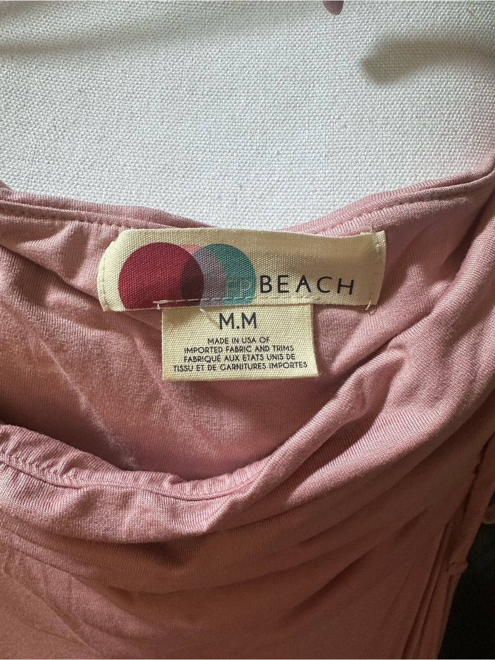 Free People Beach Zella convertible midi dress Dusty Rose FP NEW W/O tags M - Picture 2 of 3
